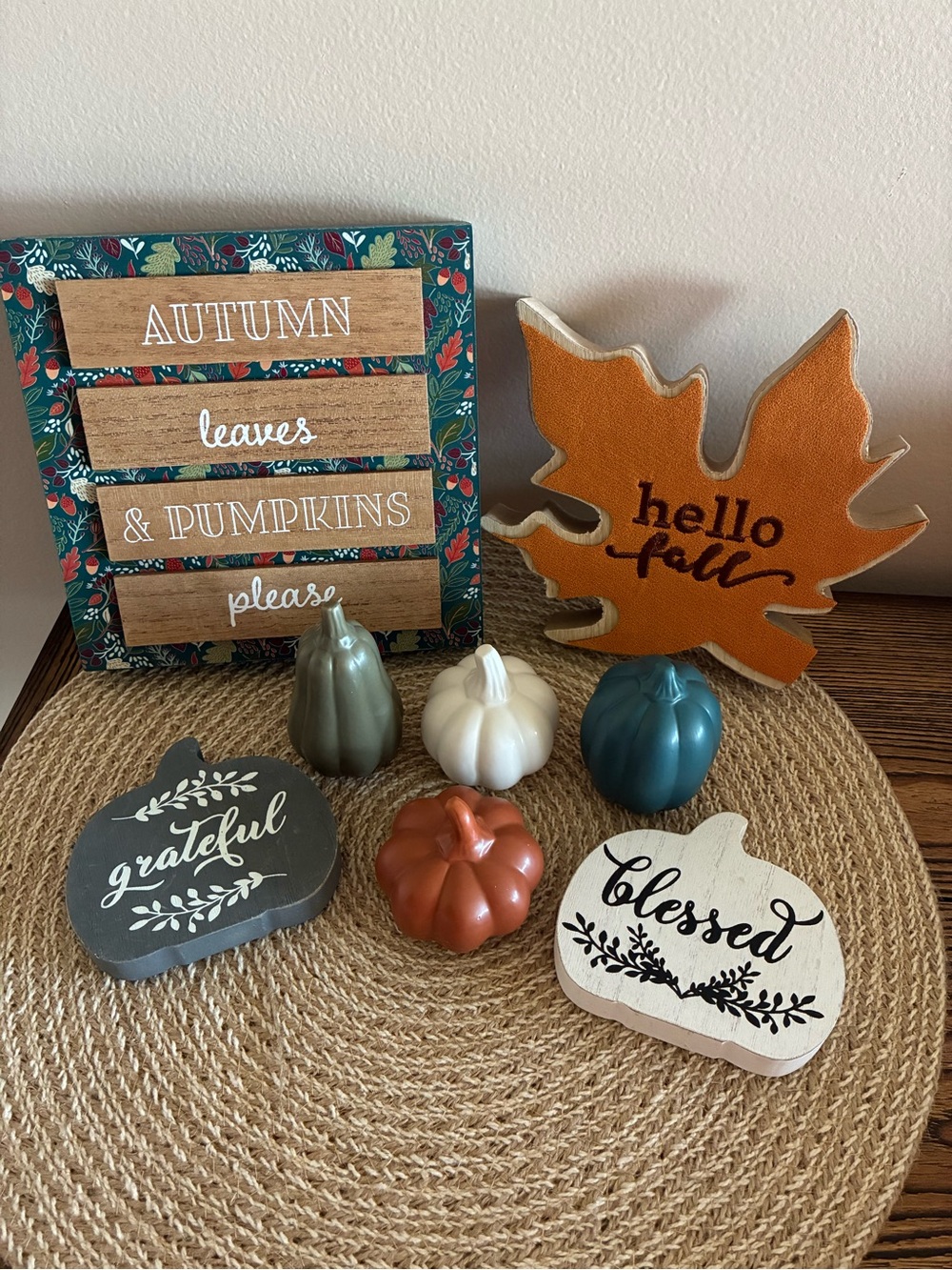 FALL 🍂 Bundle of 8 Decor pieces NWT!